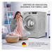 Washing Machine: Bosch 8 kg 5 Star Fully-Automatic Front Loading Washing Machine (WAJ28262IN, Silver, AI active water plus, In-Built Heater)